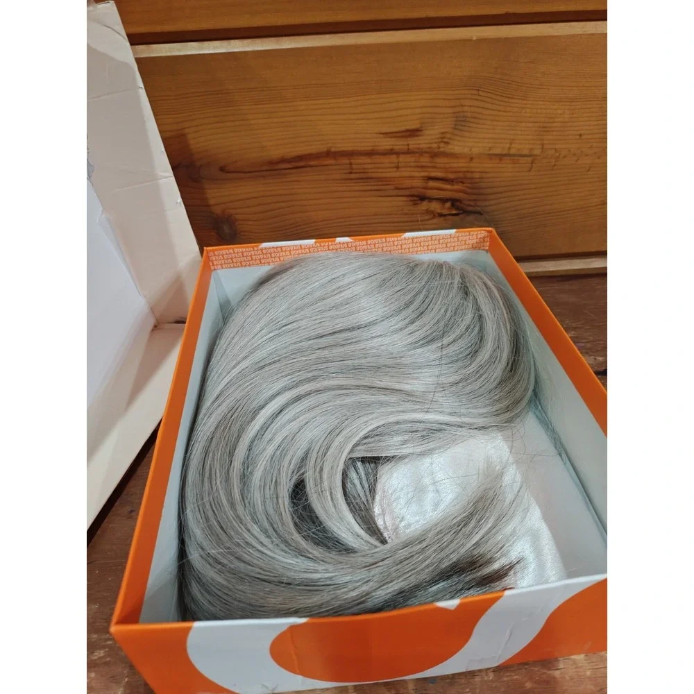 gorgius silver bob plucked side part 12 inch wig grey‎  TO-XTBOB-12C-60A-CB C3